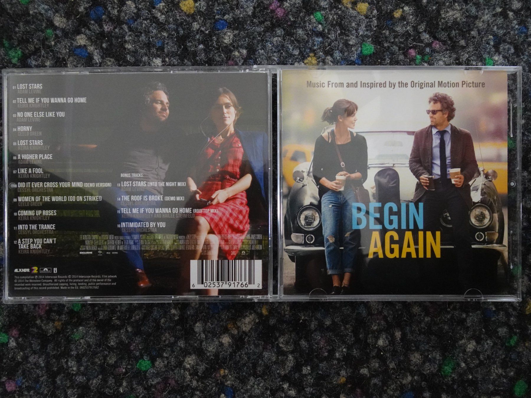 CDs: CD : Soundtrack: Begin again – D'occasion à Lotzwil par Kiddis