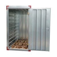 ✅ 1,37m Minicontainer Lagercontainer  / Material- Container