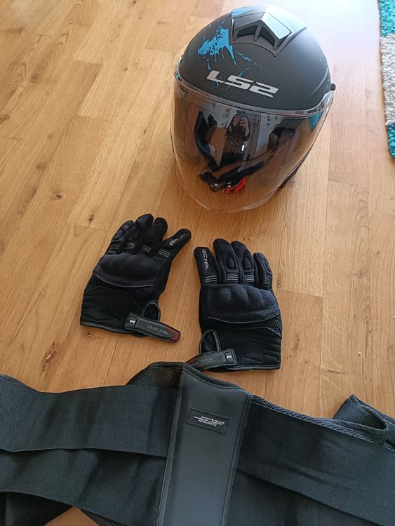 Motorhelm Motorfiets Scooter Jet Helm Demi Avio Vizier Gehomologeerd SonicMoto Zilver XS