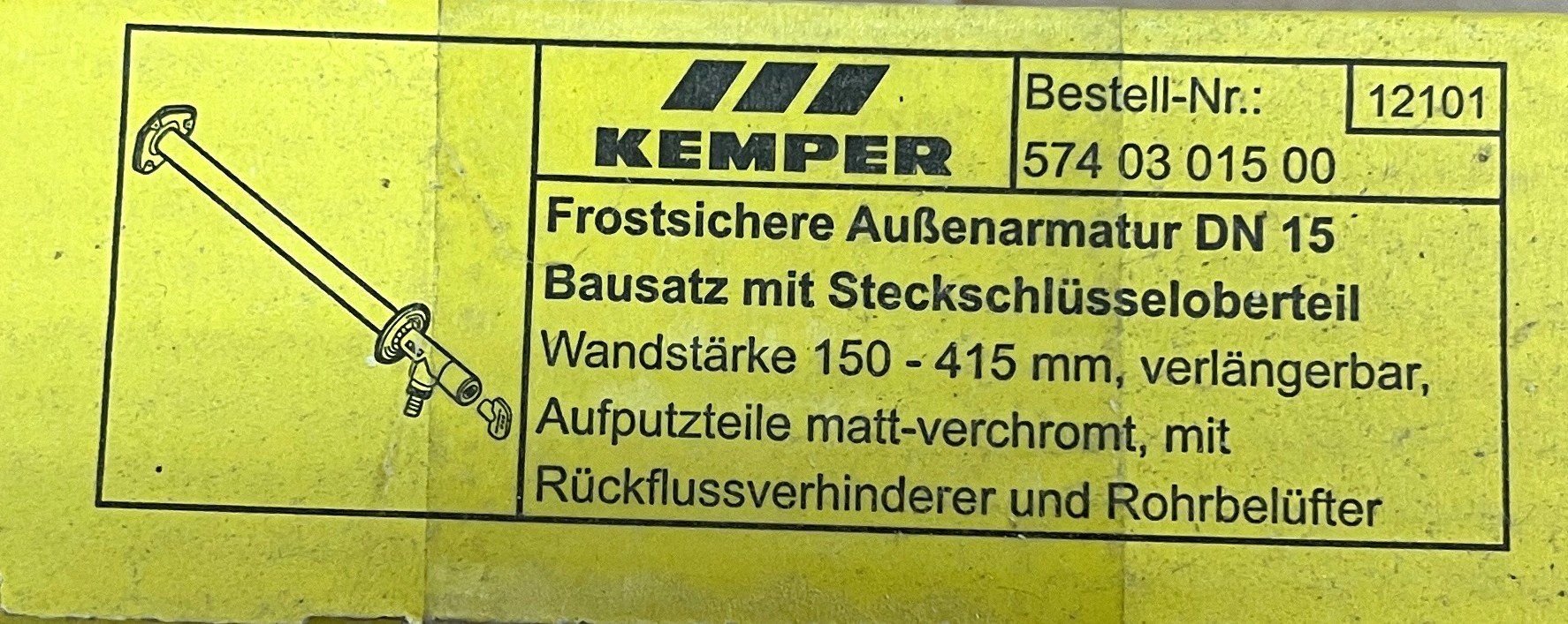 Armaturen: Kemper - FROSTI - Plus - der Bausatz – Neu und originalverpackt aus Oftringen von Vucki 4