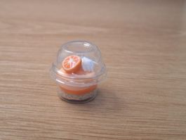 Orangendessert im Becher Handgemacht, Auch für Maileg