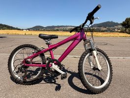 Kinder Mountainbike 20 Zoll Shimano 6 Gang Federgabel Pink