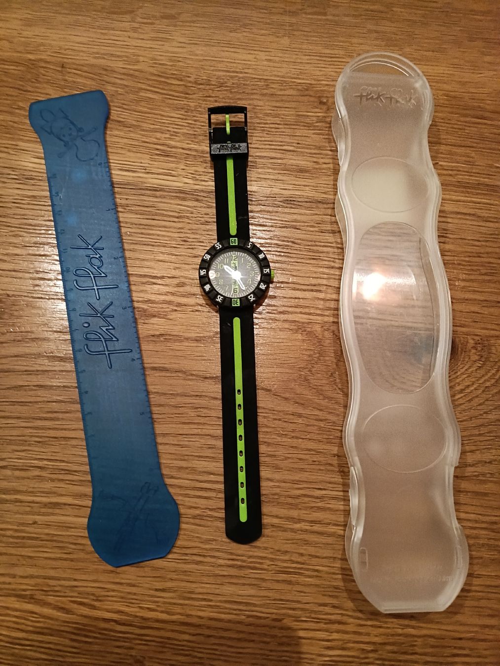 Flik Flak Orologi: Flik Flak Green Ahead Kinderuhr – Usato da Buchrain venduto da Siro82