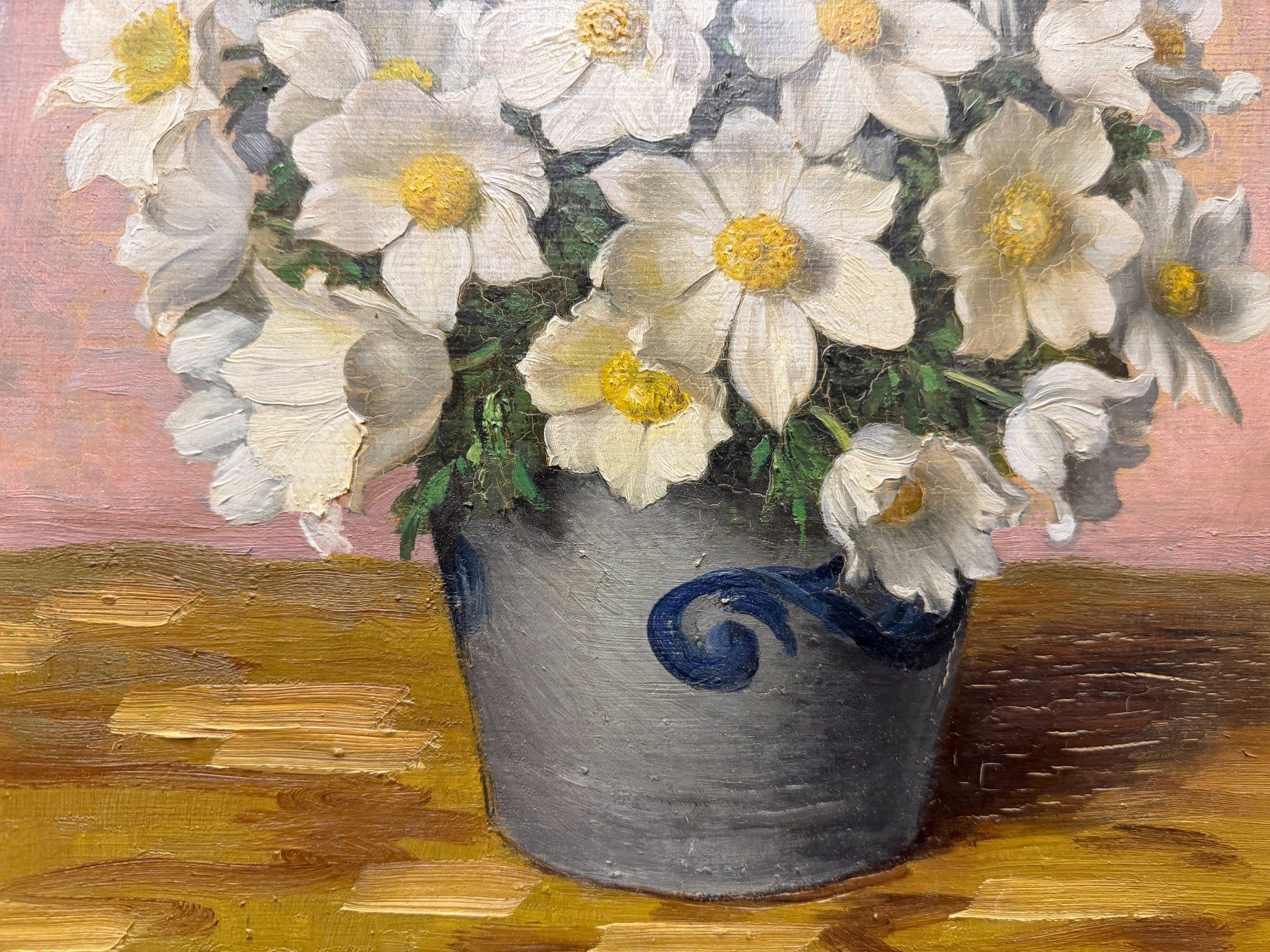 Dipinti: Atmosphärisches Blumen Gemälde mit Blütenpracht – Usato da Steinhausen venduto da ZeitreiseBrocki 7
