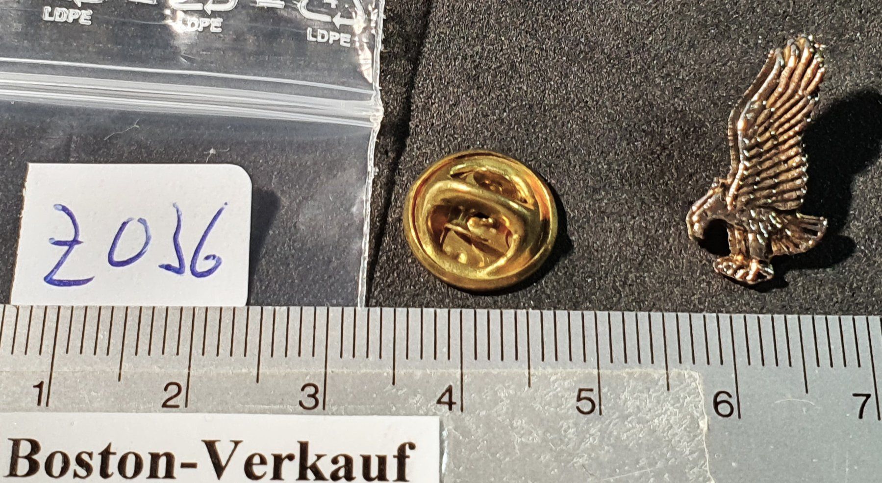 Placchette & Badge: Z036 - Pin Adler – Usato da Reinach BL venduto da Boston-Verkauf 1