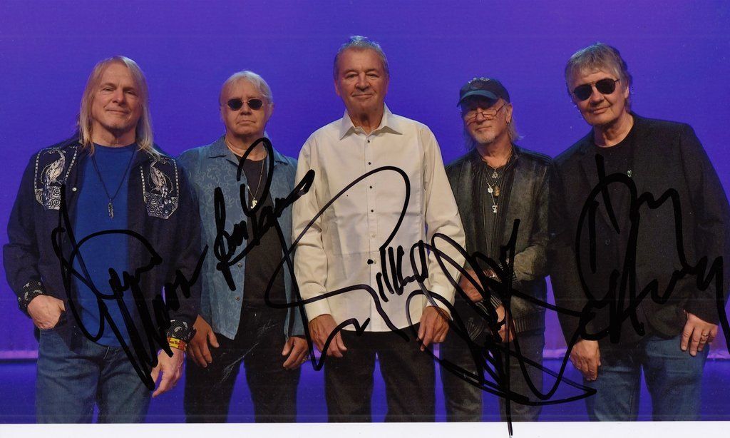 Autografi: DEEP PURPLE l TOP AUTOGRAMME – Usato da Egg b. Zürich venduto da Dbunny