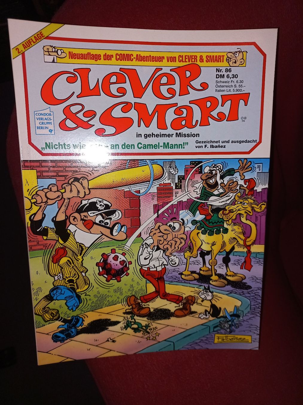 Fumetti: Clever & Smart, Nr. 86, 2. Auflage – Usato da Kriens venduto da adr_f6fh