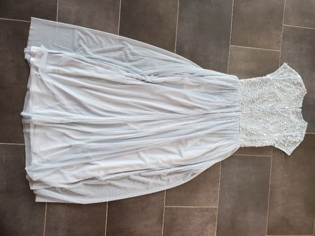 Pailetten Festkleid L