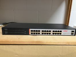 Roline 24-Port Gigabit Switch, 2-Port SFP, Top Zustand!