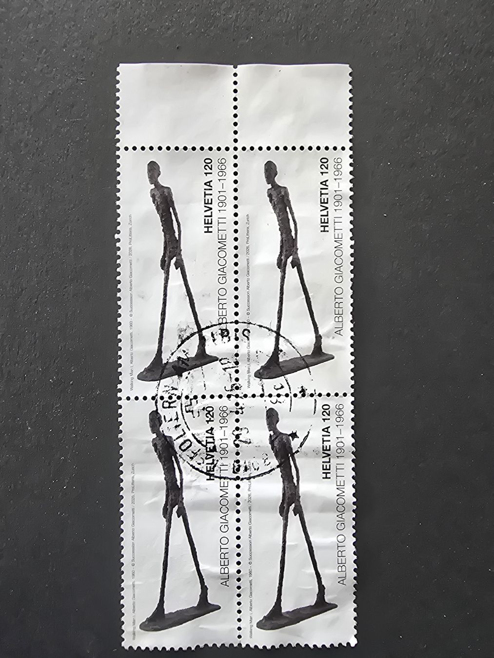 Tutti i francobolli: Giacometti 2026 – Usato da Hedingen venduto da mickway