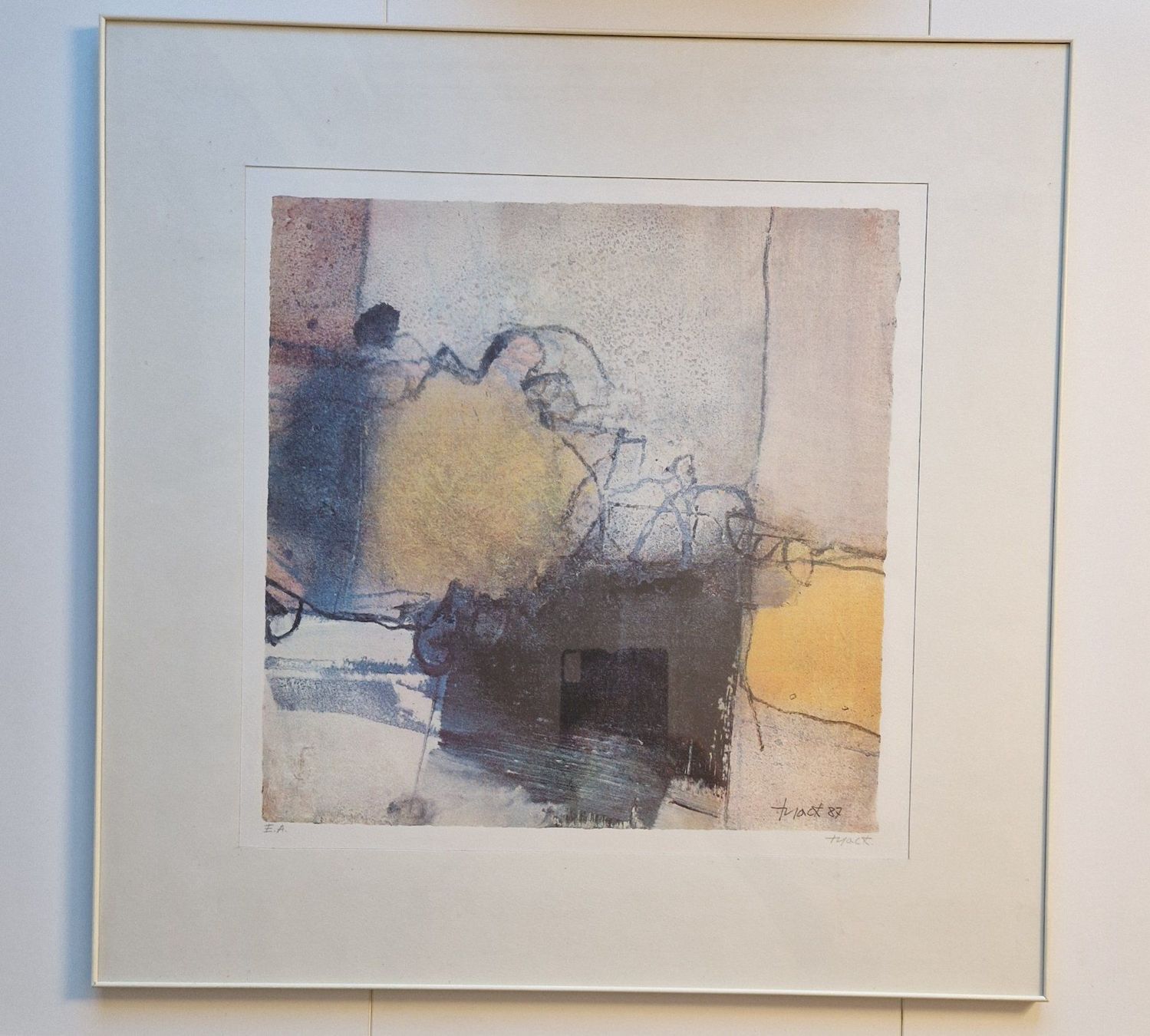 Grafica & Litografie: 1987 Jacques Tyack Lithographie en couleurs – Usato da Fortunau (Ayent) venduto da le.baron