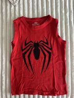 SPIDERMAN TANK TOP SHIRT ROT NEUWERTIG GR 116