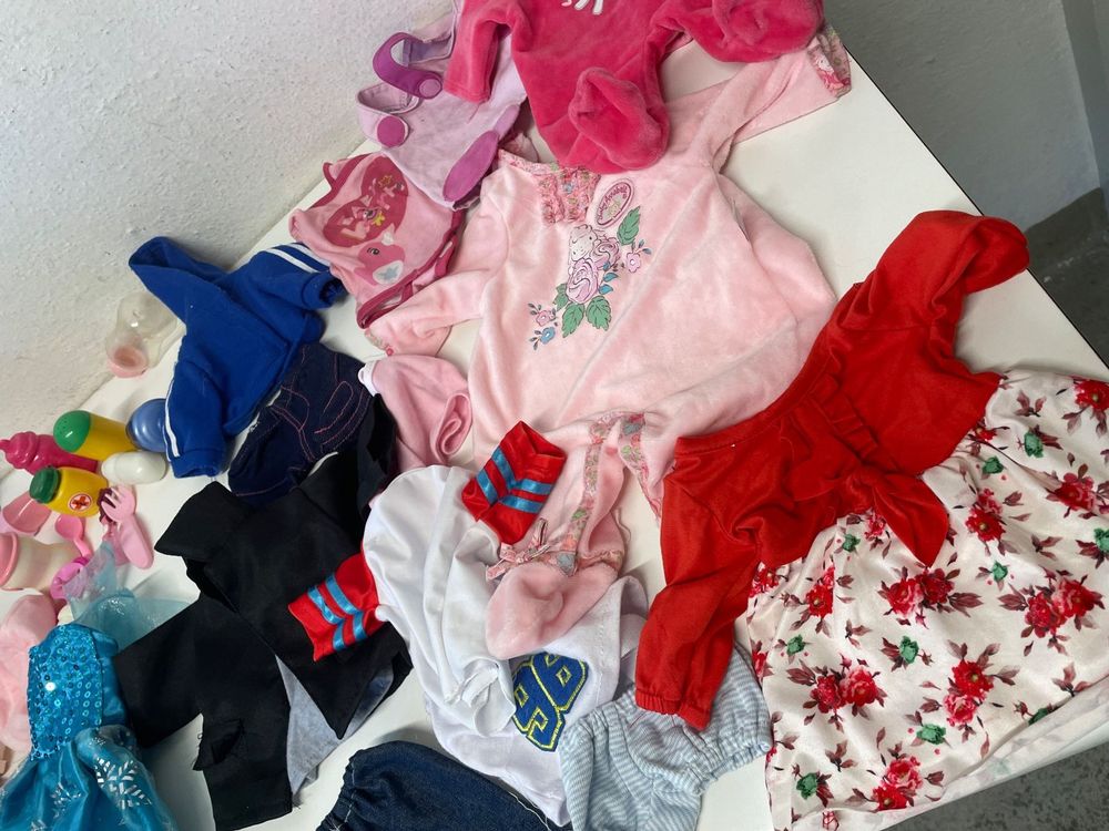 Puppenkleider Set Regenmantel & Schuhe Für 15-17cm Puppen