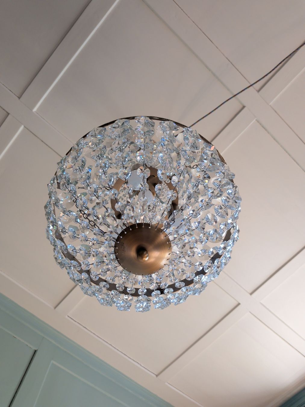 Lustres & lampes de plafonds: Kronleuchter 35cm Durchmesser, variable Höhe – D'occasion à Dietfurt par Subforce1853 5