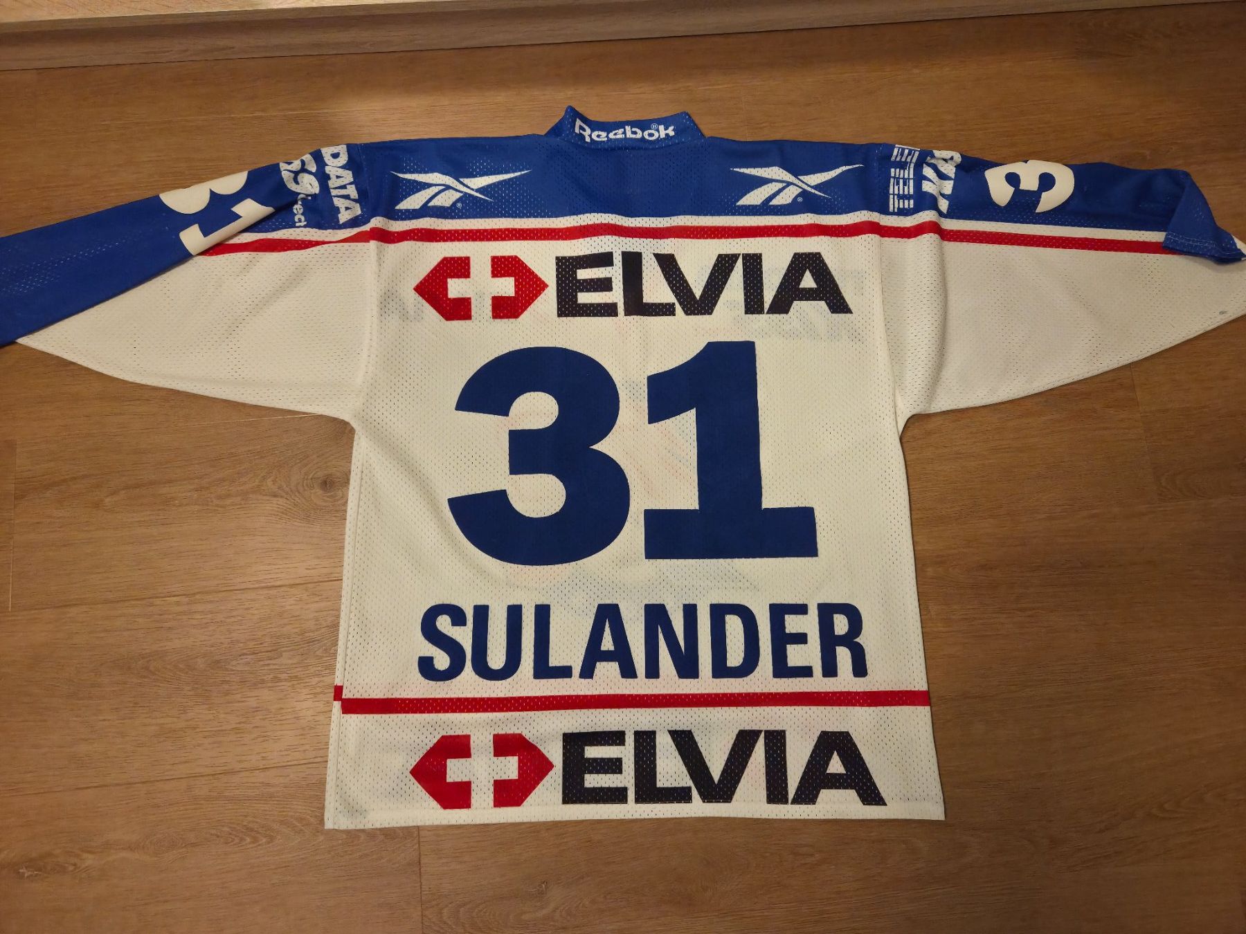 Canottiere & Pantaloni: Ari Sulander Trikot – Usato da St.Gallenkappel venduto da JoE19