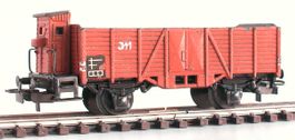 Märklin offener Güterwagen 311 Spur H0 1950iger Jahre