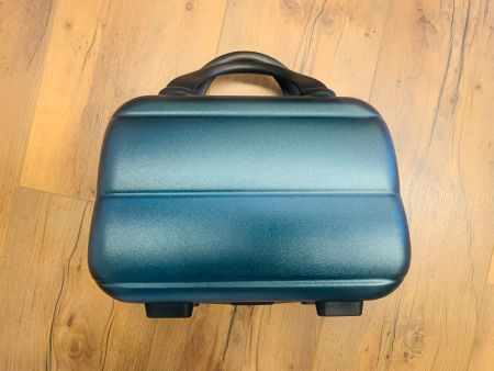 Handgepäck Tasche Beautycase S Polycarbonat 28cm Grün NEU