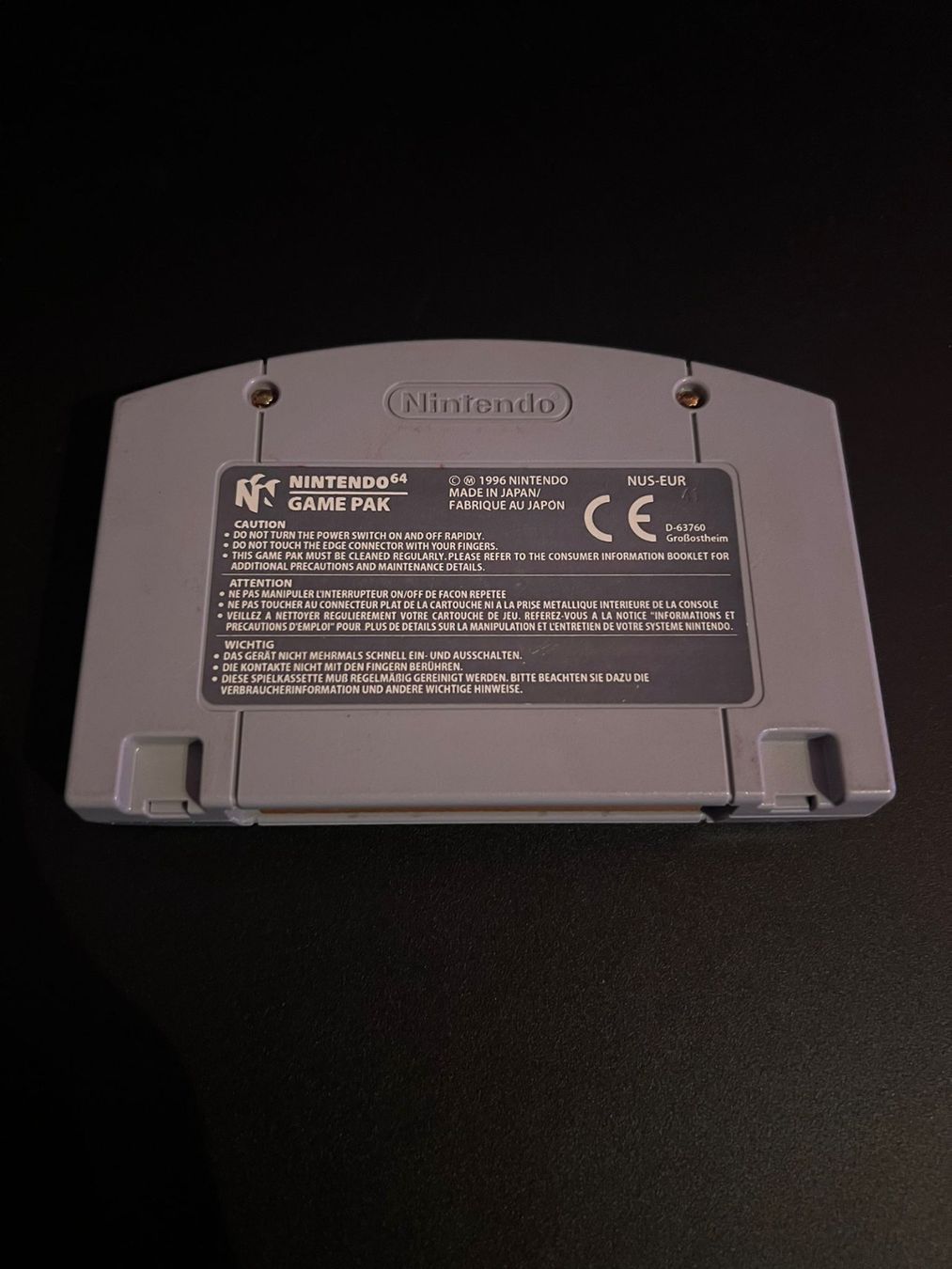 Nintendo Spiele: Nintendo 64 Super Mario 64 – Gebraucht aus Schönenbuch von retrohunter 1
