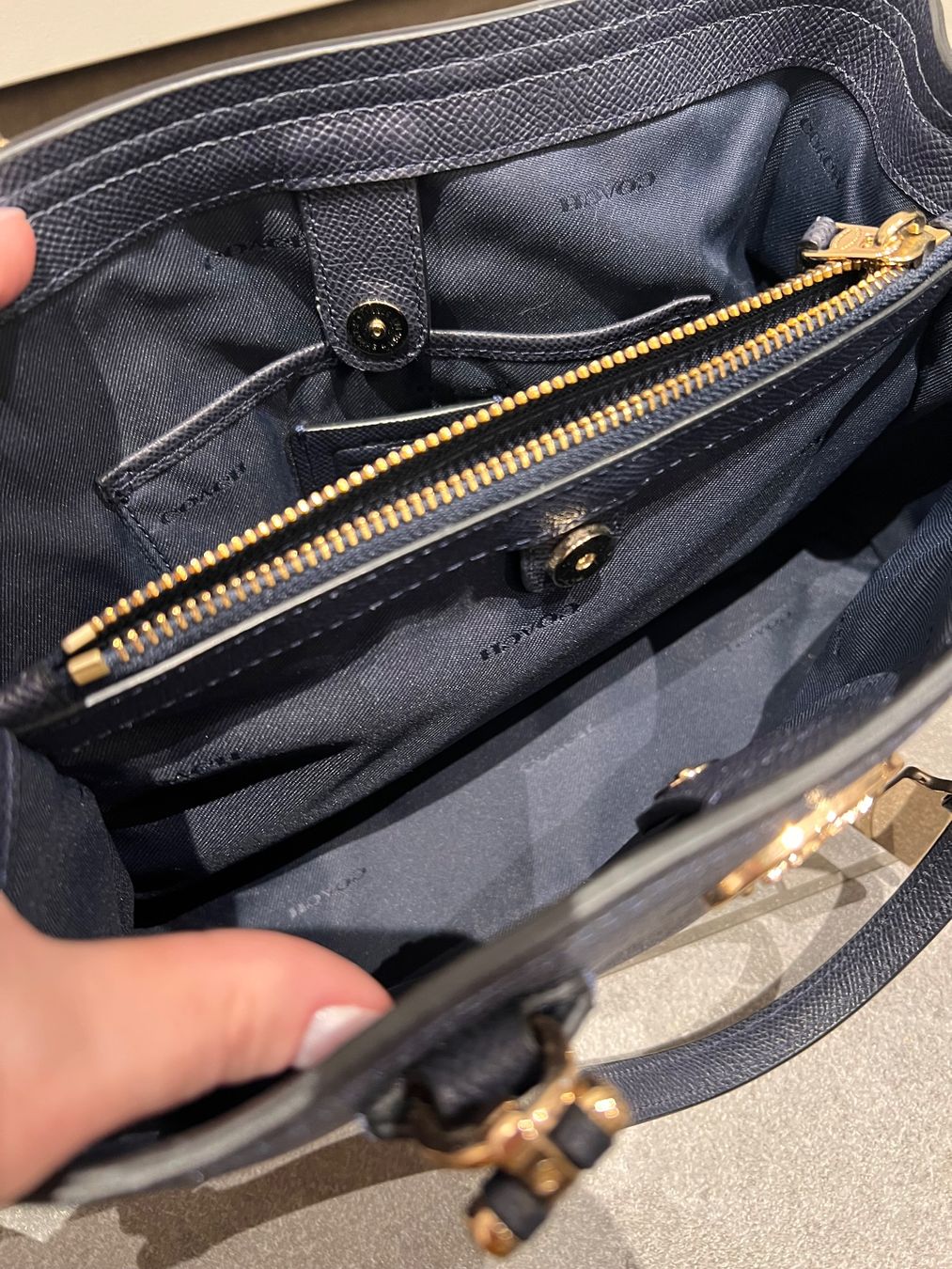 Coach Borse da donna: Handtasche von Coach in blau – Usato da Rafz venduto da Esther90_ 1