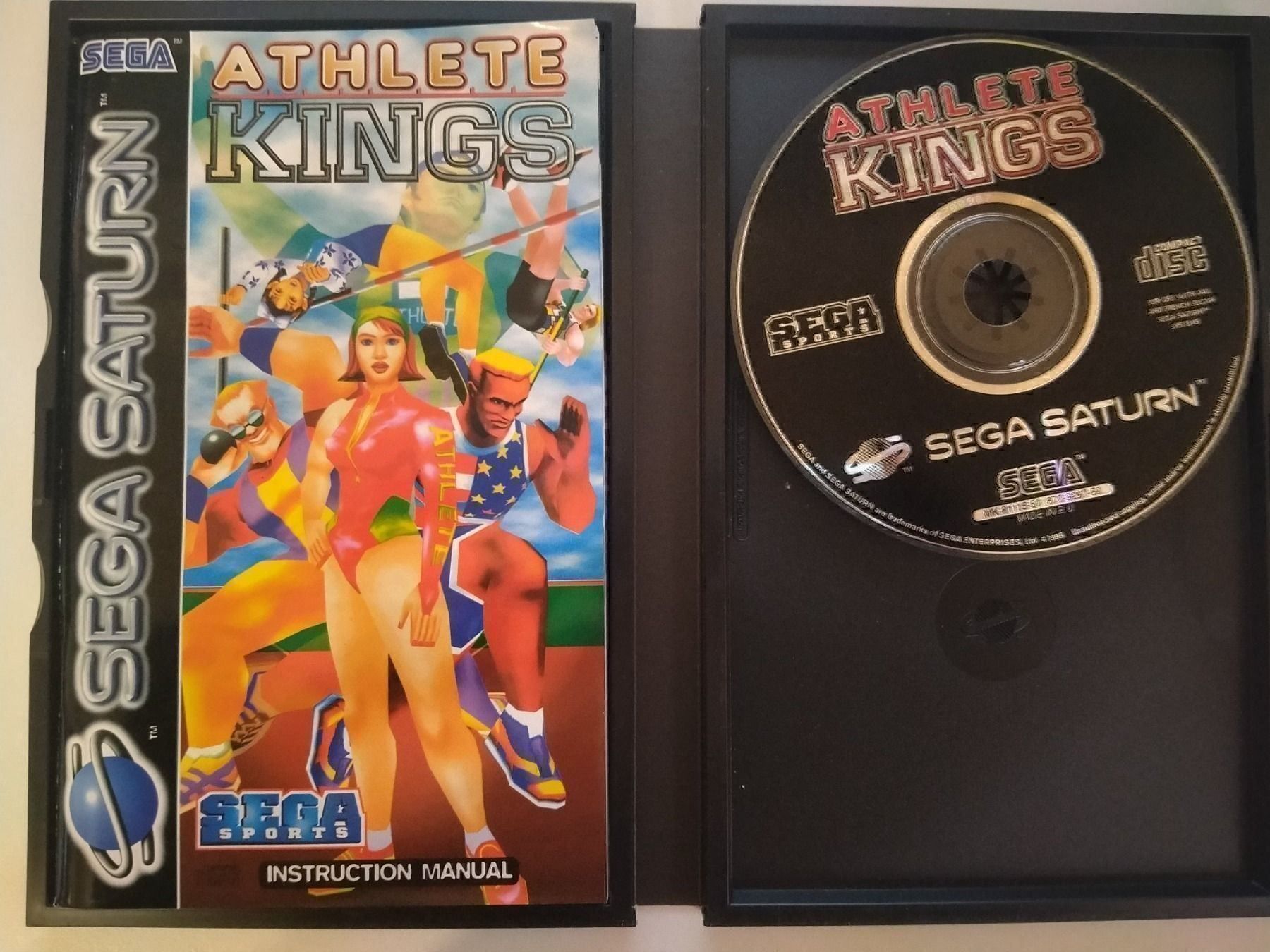 Sega Spiele: Athlete Kings - Sega Saturn – Gebraucht aus Seseglio von Stebu74 2