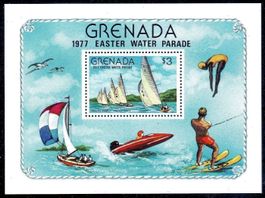 GRENADA 1977 WASSERSPORT **POSTFRISCH** - T10