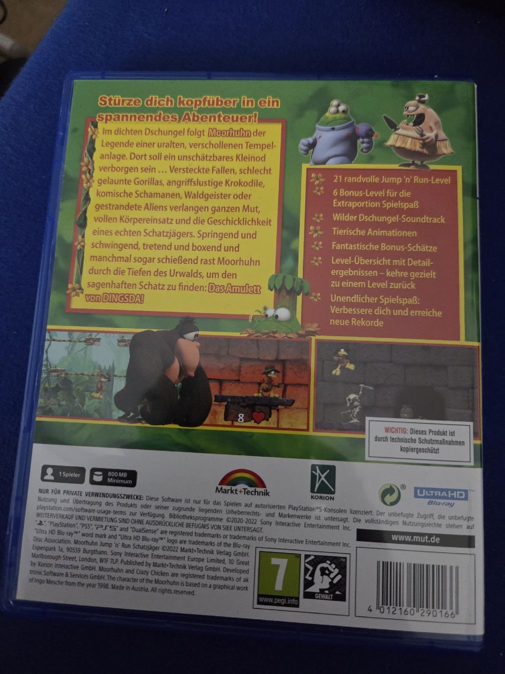 Giochi: Moorhuhn Jump 'n' Run Schatzjäger PS5 – Usato da Winterthur venduto da tigisandra 1