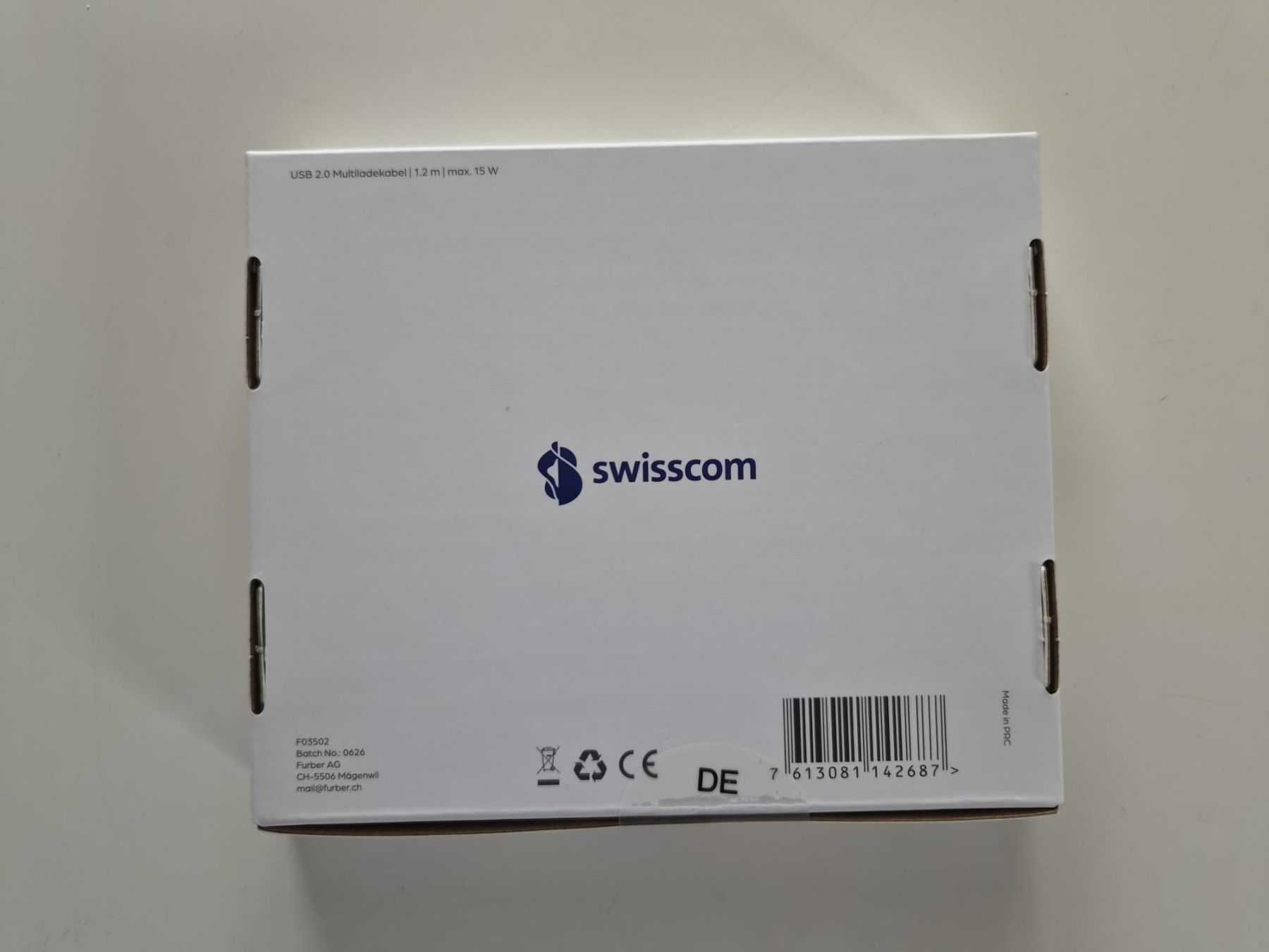 Swisscom Kabel: Multi Ladekabel Swisscom USB-C Lightning Micro (NEU) – Neu (gemäss Beschreibung) aus Amriswil von Alfaromeo007 5