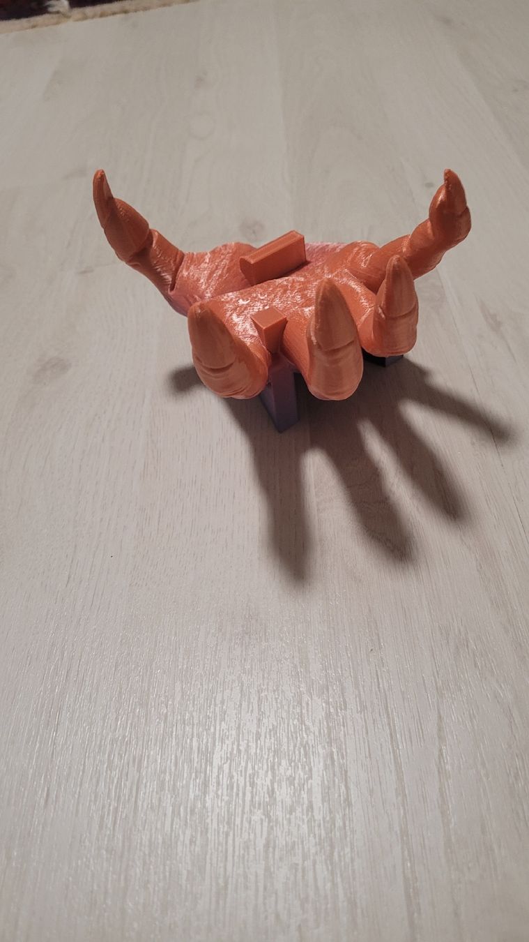 Figuren: 3D Gedruckte Hand, Skulptur, Kunstobjekt, Geschenkidee – Gebraucht aus Schöftland von Aktion56 2