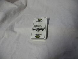LAND ROVER  DISCOVERY  NEUWERTIGE  JASSKARTEN ORIGINAL VERP.