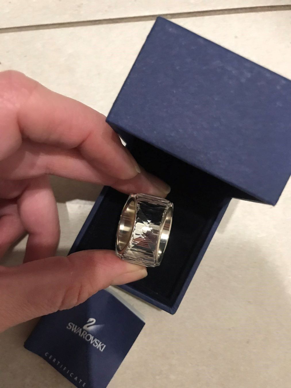 Anelli: Original Swarowski Diamant Full Ring – Nuovo e nell'imballaggio originale da Rothrist venduto da ilodj 1