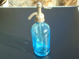 kleine alte Syphonflasche Sodaflasche Ritzmann Amriswil rar