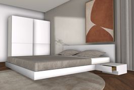 Lit design Moritz Richter SAIGO + matela 160x200 – État neuf