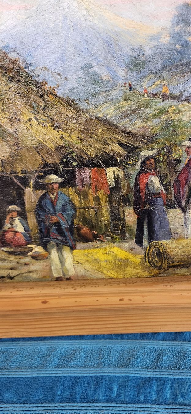 Tableaux: Oel Gemälde – D'occasion à Degersheim par Sonnenbiene55 3