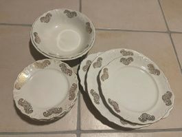 Vintage Geschirr Set Rösslau Bavaria