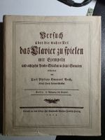Karl Philipp Emanuel Bach . Die wahre Art Klavier zu .. 1957