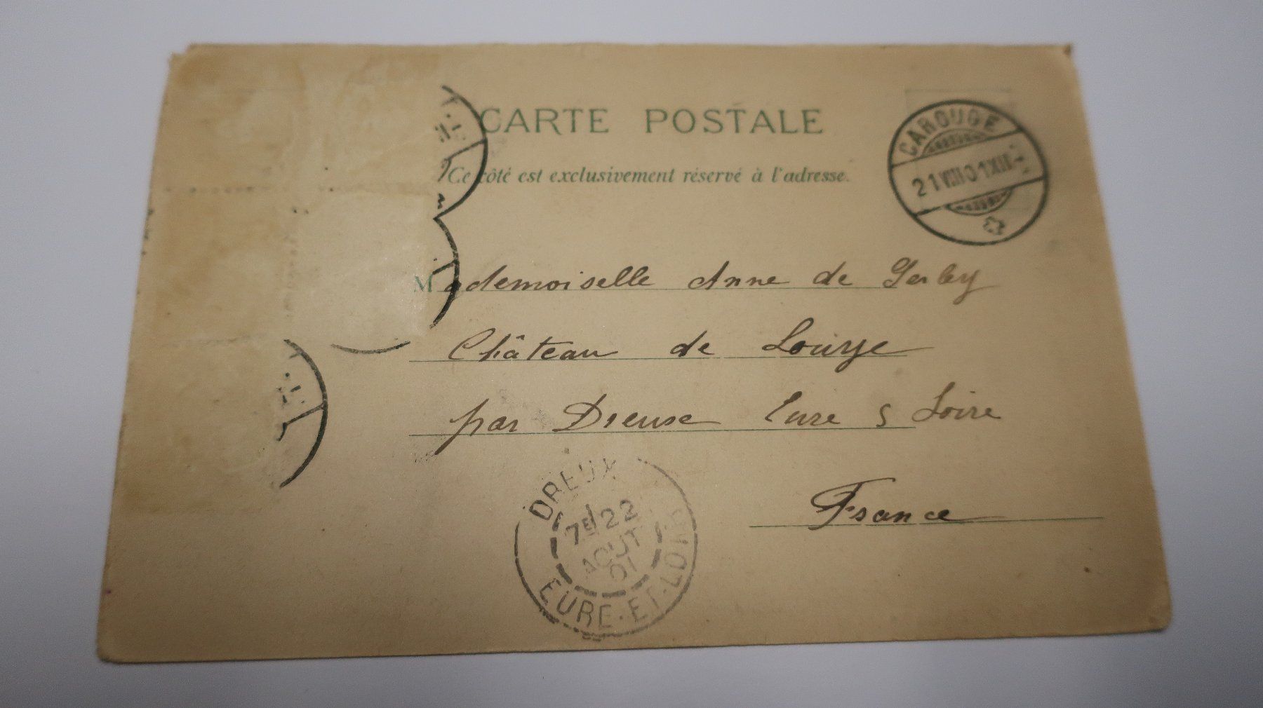 Cartoline postali: Genève Tour de l'Ile 1901 – Difettoso da Cormoret venduto da Pascalll2001 4