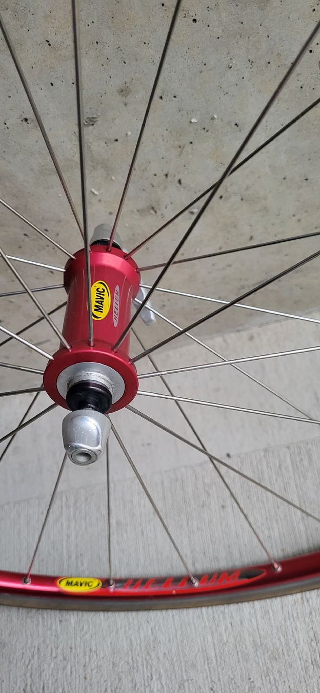Mavic Pezzi di ricambio: Rennrad Laufräder Mavic Helium – Usato da Merishausen venduto da piotr01 2