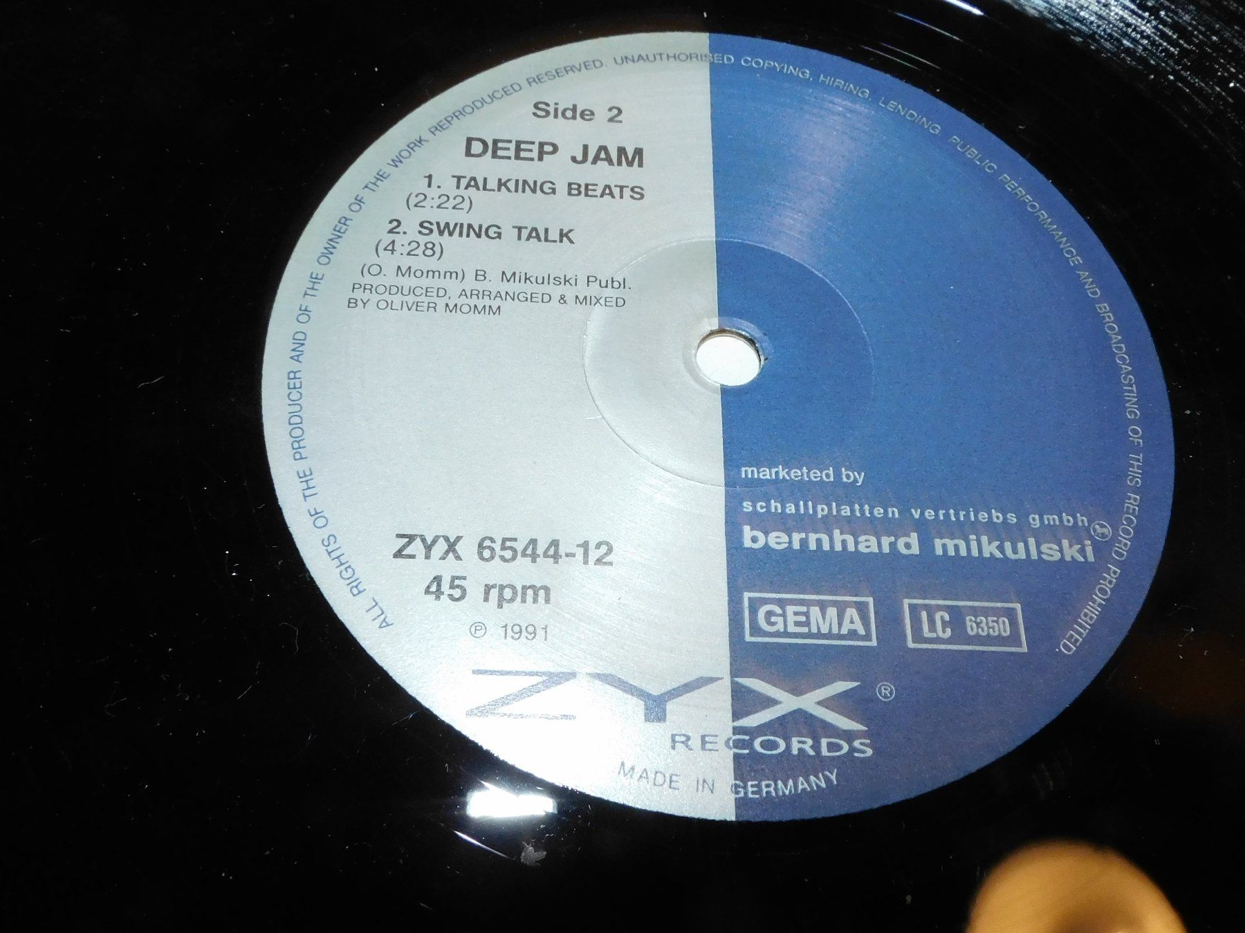 Schallplatten: LP Deep Jam - When Boys Talk -  Mix Mix House Trance Techno – Gebraucht aus Sursee von 76 1
