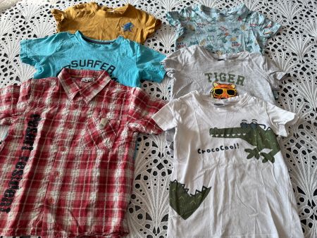 Junge Set Kleiderpaket 6 Teilen Gr 110 116