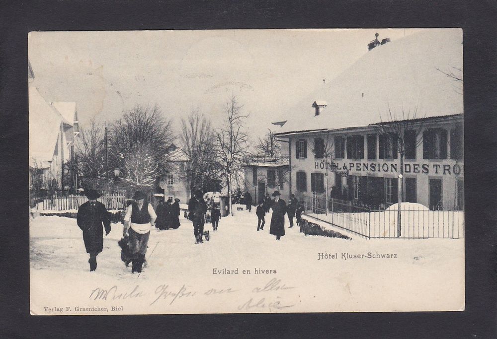 EVILARD sur Bienne - Hôtel Trois Sapins, 1905 (Gebraucht) in Reiden für ...