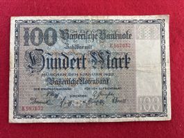 Billet Allemagne 🇩🇪 1922