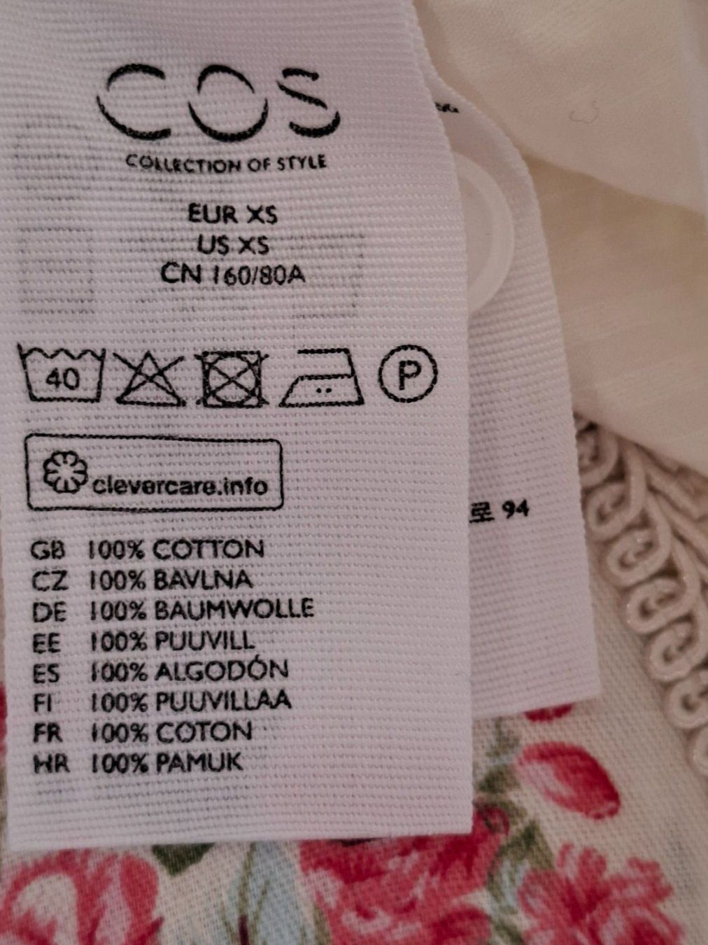 Cos Camicette: COS Sommerbluse Creme, Grösse XS, Top Zustand! – Usato da Kriens venduto da Wolly85 3
