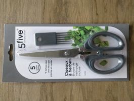 ciseaux à herbes 5 lames neuf