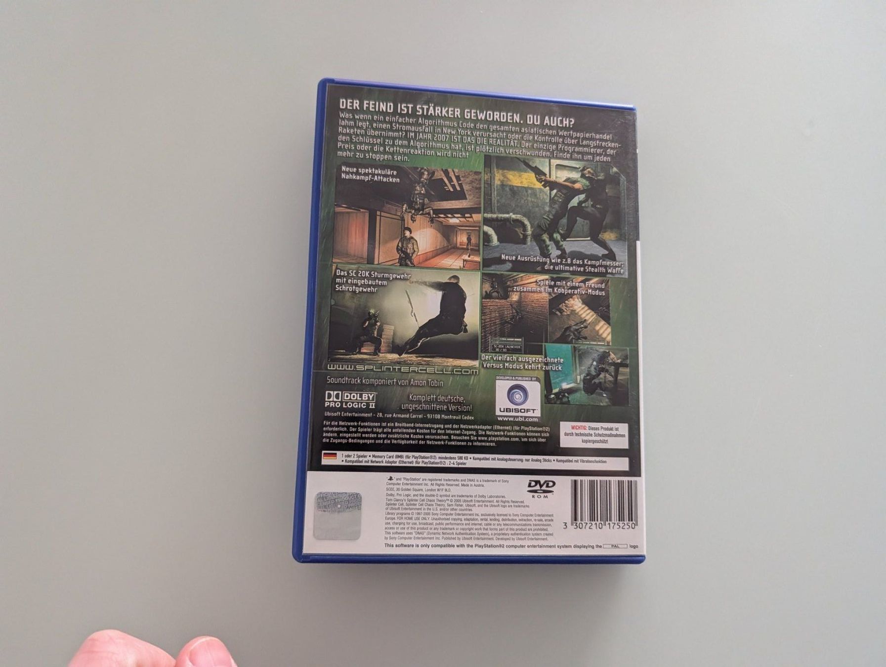 Sony Giochi: Splinter Cell Chaos Theory Tom Clancy PS2 – Usato da Winterthur venduto da sax8400 2