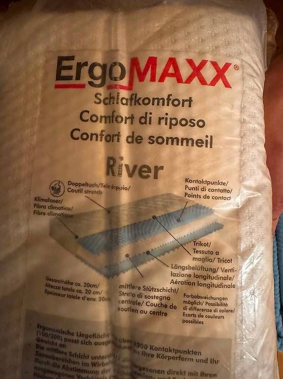 Matratzen: Matratze (ergo maxx) – Gebraucht aus Biel/Bienne von tschaep.pat 2