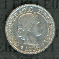 CHF___0.05 1938 ss-vz 5 Rappen