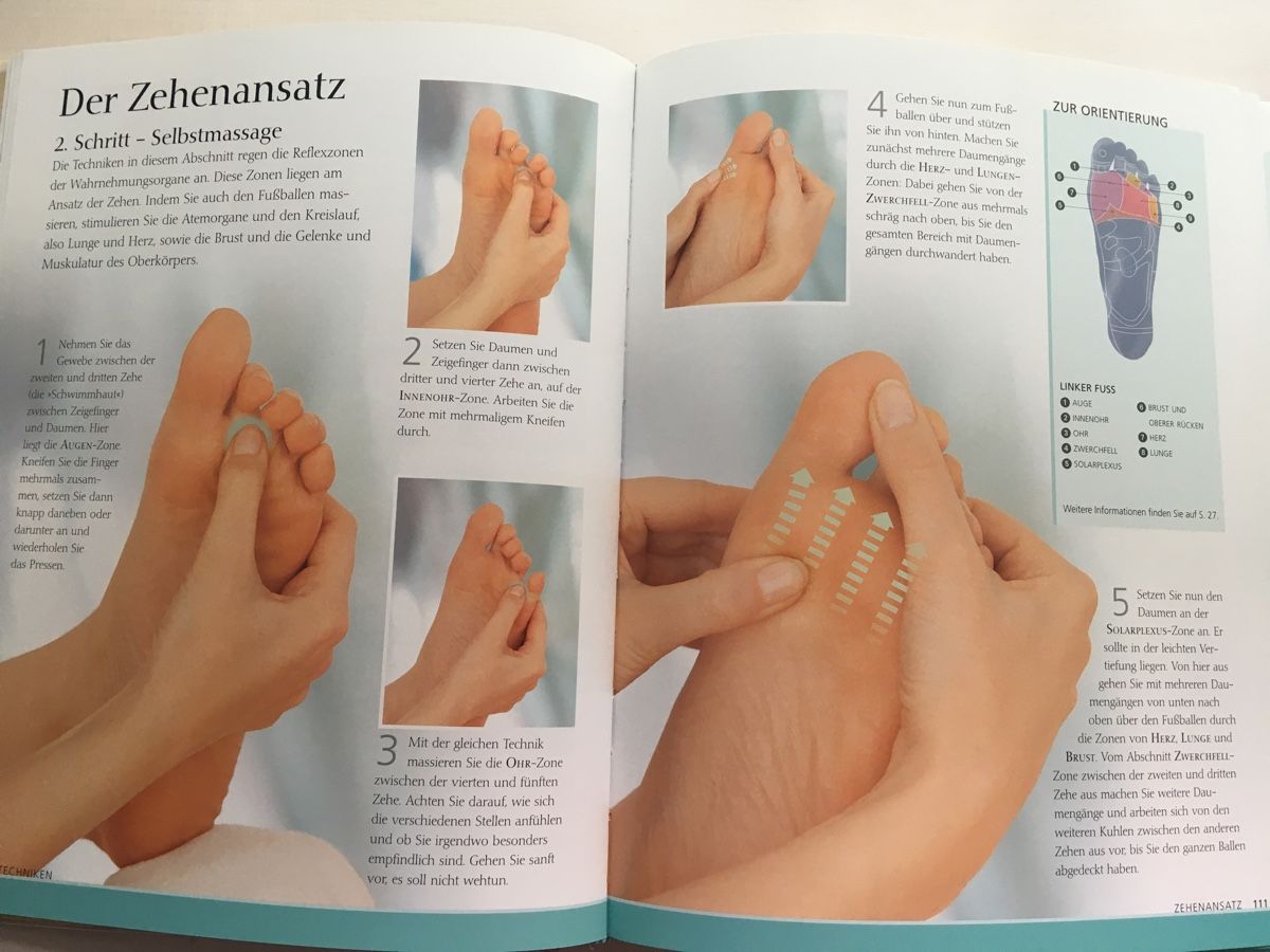 Libri: Lehrbuch über Fussreflexzonenmassage – Nuovo e nell'imballaggio originale da Wetzikon ZH venduto da DiesundDas365 1