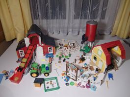 Playmobil Bauernhof - riesiges Set mit Ponyhof