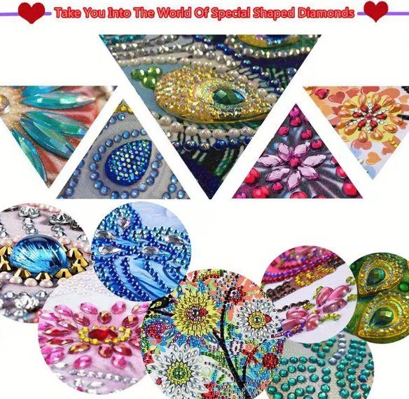 Kits de loisir créatif: Diamond Painting Pfau – Neuf avec emballage d'origine à Obergösgen par Diamond-Painting 3