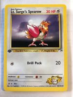Lt. Surge's Spearow 1st (uncommon) Gym Heoes - NM - ab 1.-